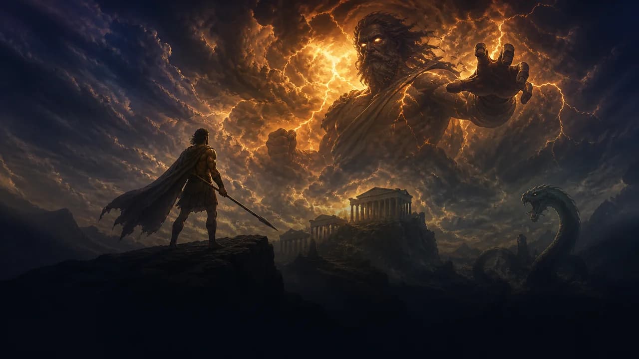 Mythology and legends faceless reels niche workflow.
